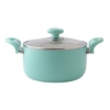 تصویر  قابلمه عروس مدل پارمیس با درب پیرکس سایز ۲۲