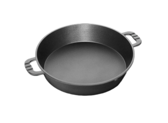 تصویر  ماهیتابه دو دسته نچسب AMT سایز 80