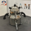تصویر  کتری و قوری شیر دار استیل برند ریور