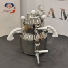 تصویر  کتری و قوری شیر دار استیل برند ریور