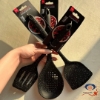 تصویر  کفگیرو ملاقه و قاشق و انبر سیلیکونی شنگیا تک عددی
