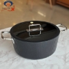 تصویر  قابلمه دور سیلیکون kzp کالکشن آلما سایز ۲۸