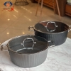 تصویر  قابلمه kzp کالکشن آلما کروم سایز 32