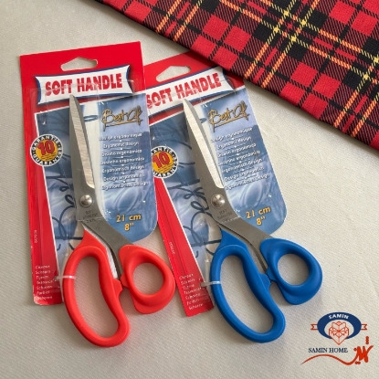 تصویر  قیچی خیاطی دسته نرم مدل Soft Handle